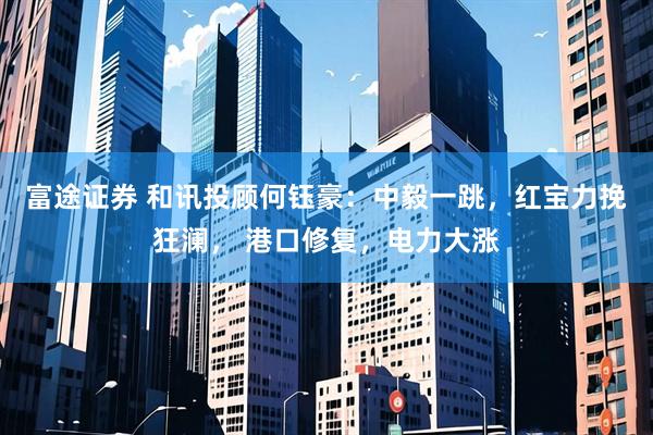 富途证券 和讯投顾何钰豪：中毅一跳，红宝力挽狂澜， 港口修复，电力大涨