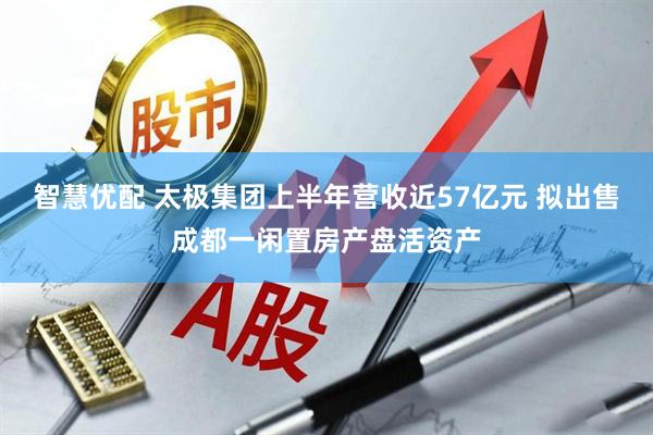 智慧优配 太极集团上半年营收近57亿元 拟出售成都一闲置房产盘活资产